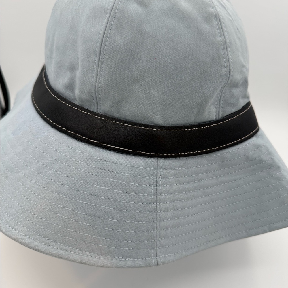 Coach Monogram Blue and White Bucket Hat - Picture 2 of 7